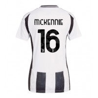 Maglie da calcio Juventus Weston McKennie #16 Prima Maglia Femminile 2024-25 Manica Corta